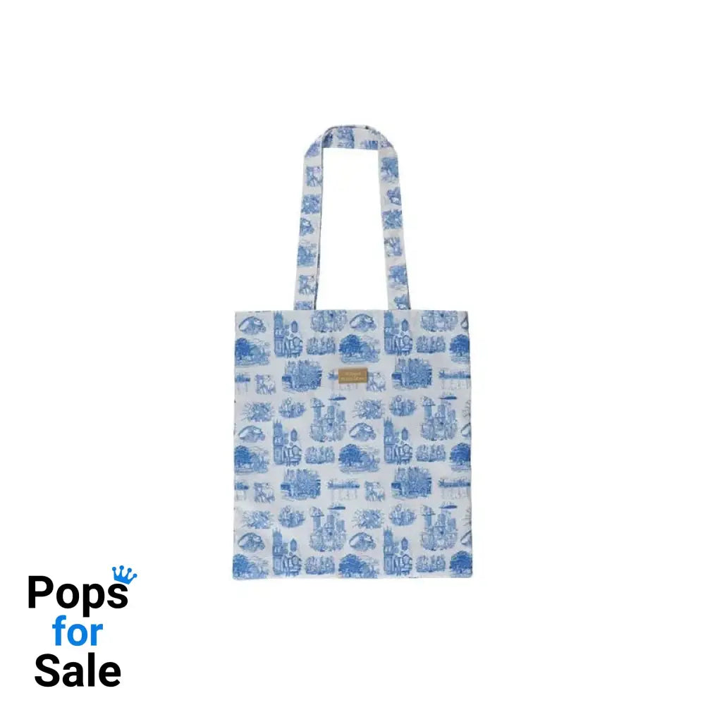 Whisper of the Heart Tote Bag Blue Nostalgia Bags