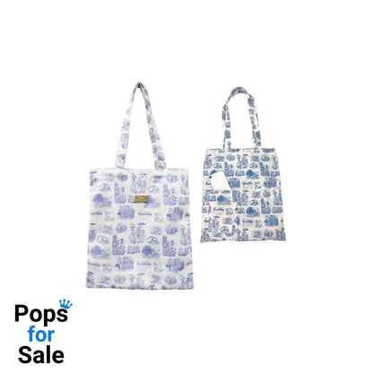 Whisper of the Heart Tote Bag Blue Nostalgia