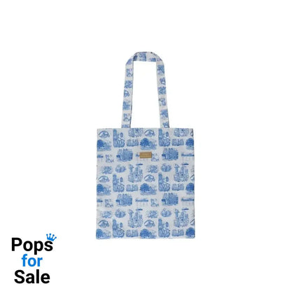 Whisper of the Heart Tote Bag Blue Nostalgia