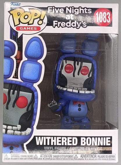 1083 Withered Bonnie - Five Nights at Freddy's Funko POP - Brand New