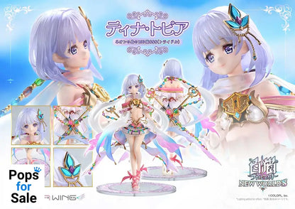White Cat Project Prisma Wing PVC Statue 1/7 Tina Topia (The 10 Billion Tridollars of Neon Island) 22 cm