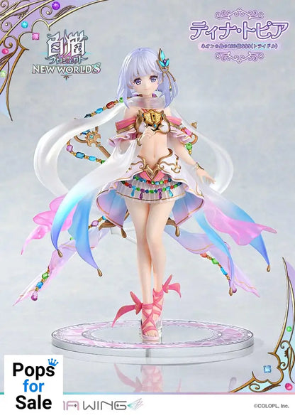 White Cat Project Prisma Wing PVC Statue 1/7 Tina Topia (The 10 Billion Tridollars of Neon Island) 22 cm Statues