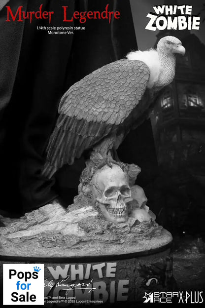 White Zombie Statue 1/4 Murder Legendre Monotone Ver. 52 cm