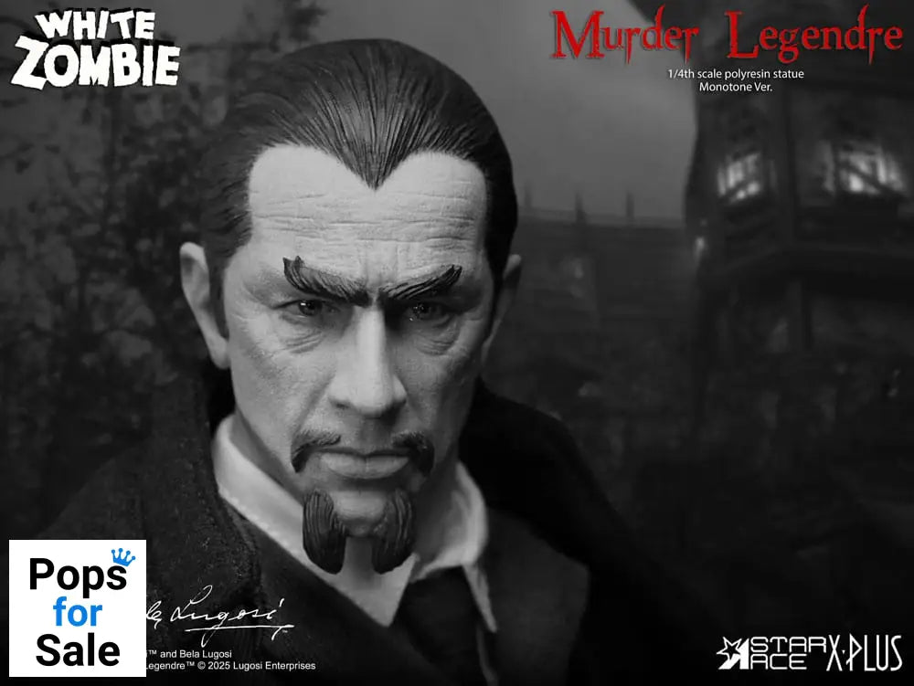 White Zombie Statue 1/4 Murder Legendre Monotone Ver. 52 cm