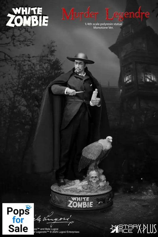 White Zombie Statue 1/4 Murder Legendre Monotone Ver. 52 cm