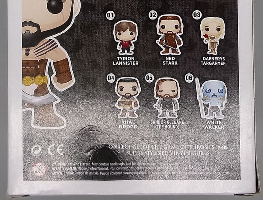 04 Khal Drogo - Game of Thrones - Funko POP - Box Damaged