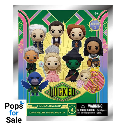 Wicked 3D Foam Bag Clips Series 1 Display (24)