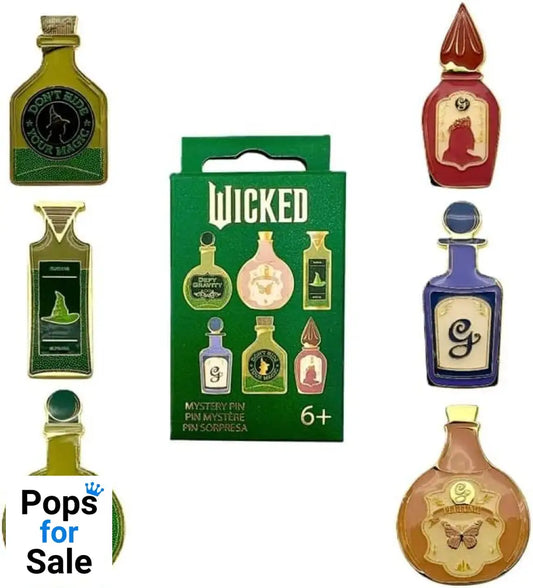 Wicked Enamel Pins Potion Bottles Blind Display (18)