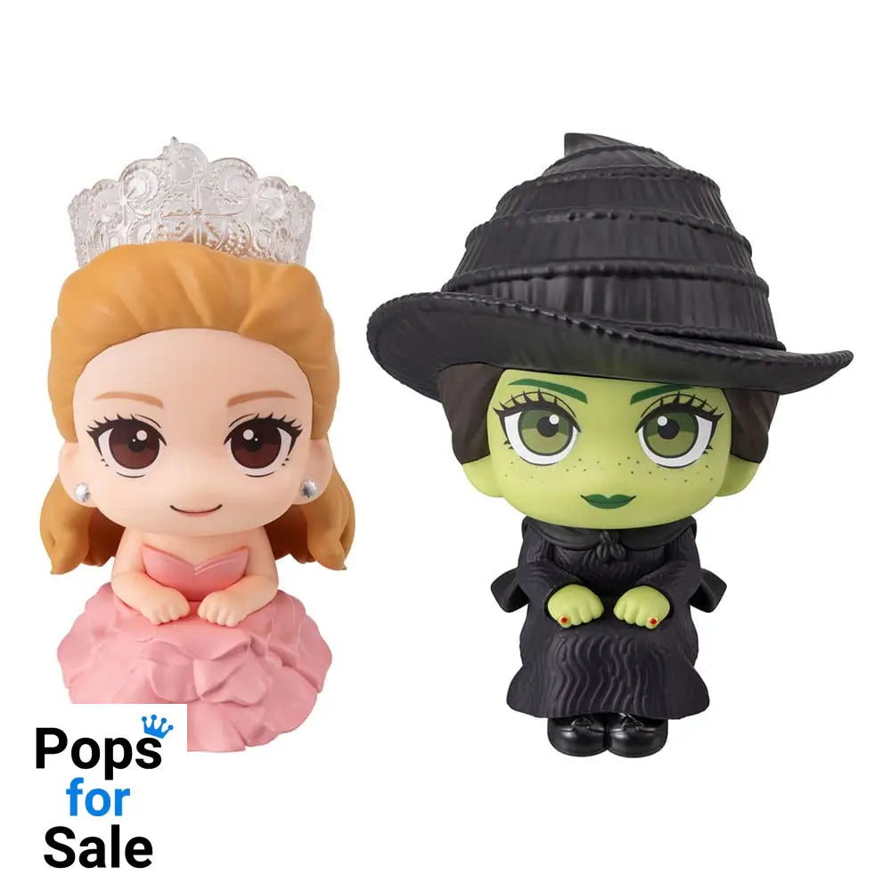 Wicked Look Up PVC Statues Elphaba & Glinda (with gift) 11 cm