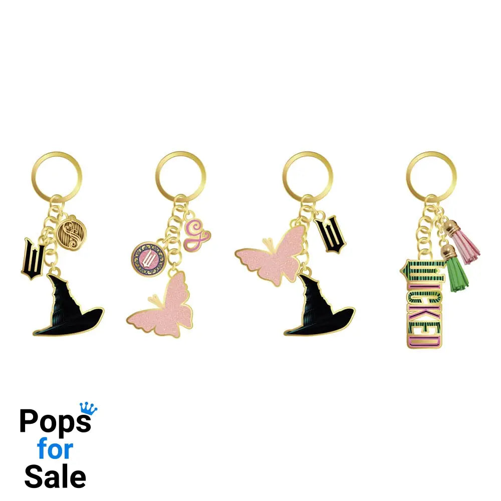 Wicked Metal Keychain 5 cm Assortment (12) Keyrings