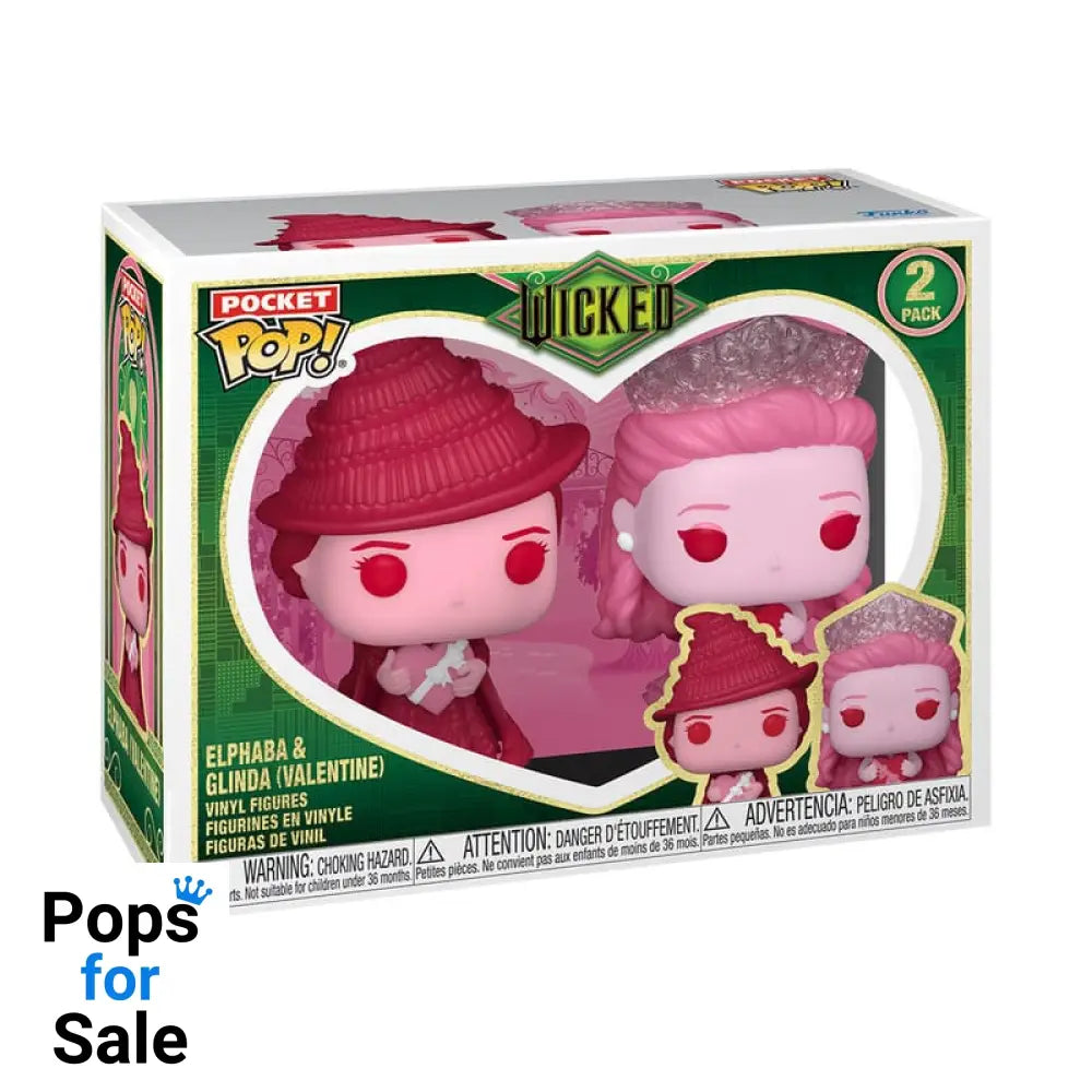 Wicked Pocket POP! Vinyl Figure 2-Pack Valentines 4 cm