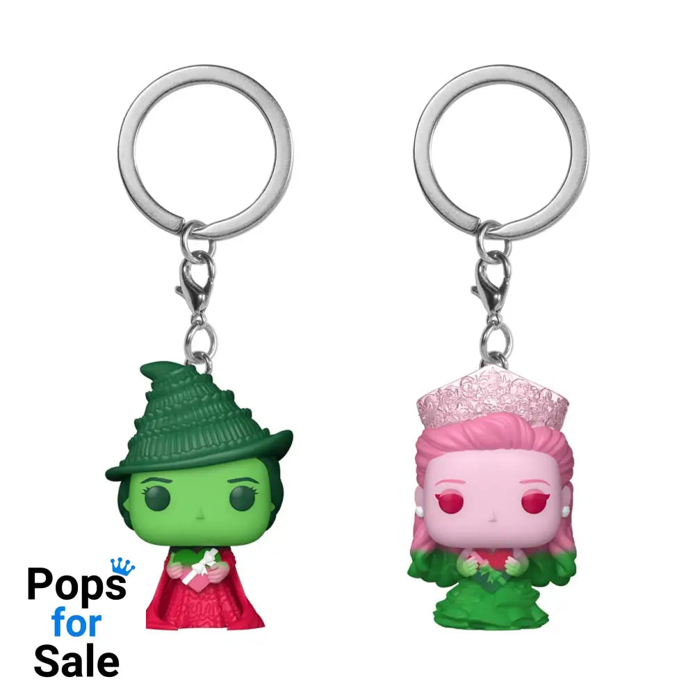 Wicked POP! Vinyl Keychain 2-Pack G&E (Ombre) 4 cm Keyrings