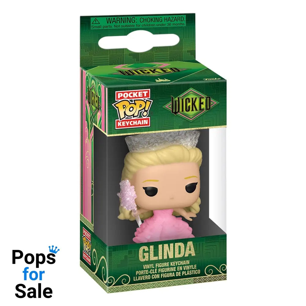 Wicked POP! Vinyl Keychains 4 cm Glinda Display (12)