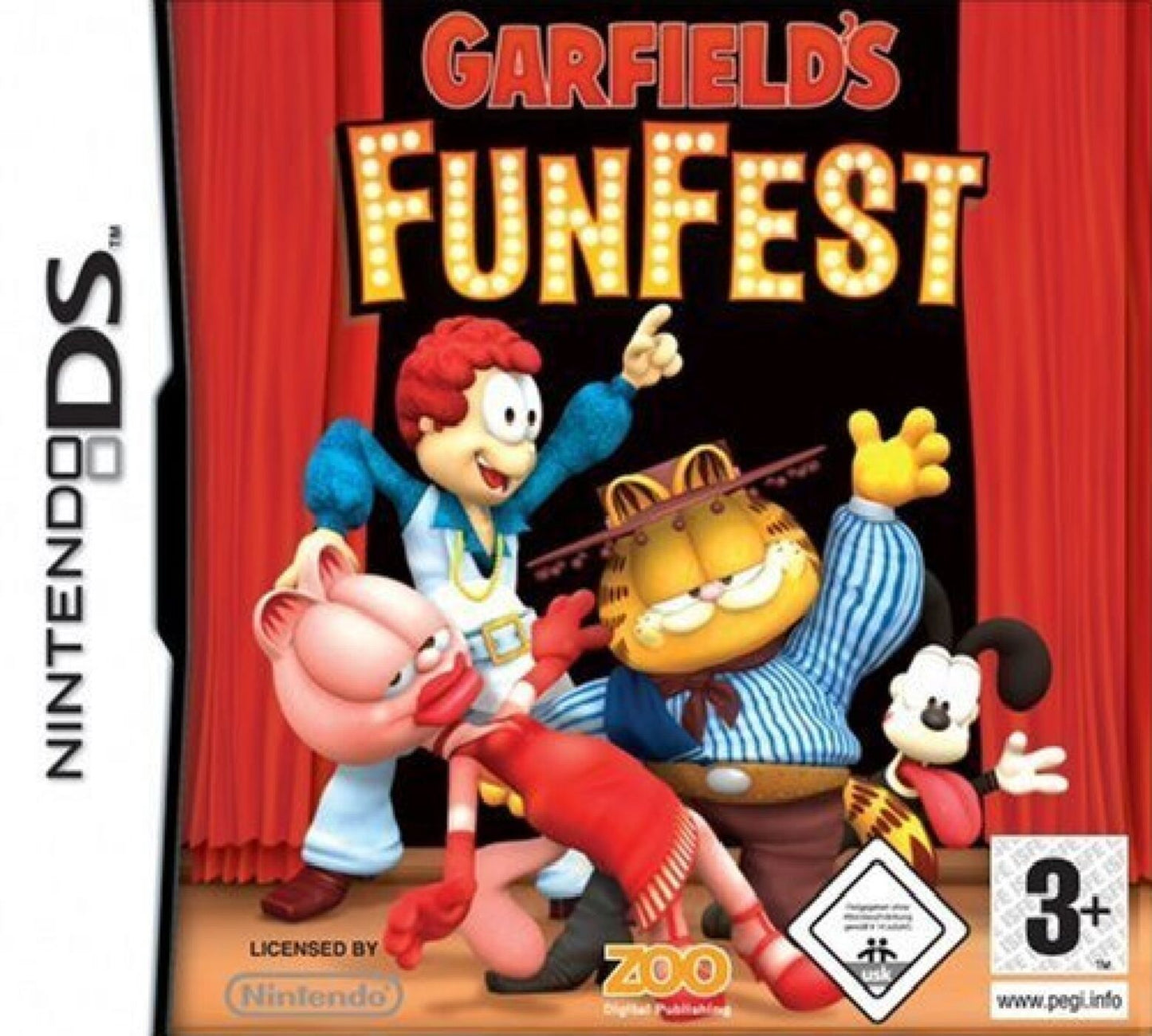 Garfield's Fun Fest for Nintendo DS - [Just Cartridge]