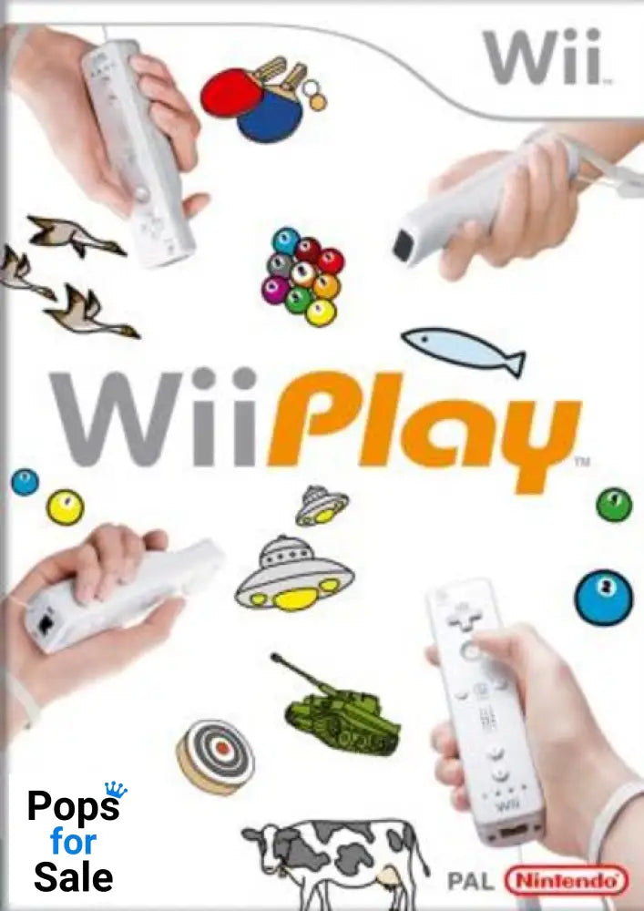 Wii Play + Remote Controller Pad for Nintendo Wii/Wii-U