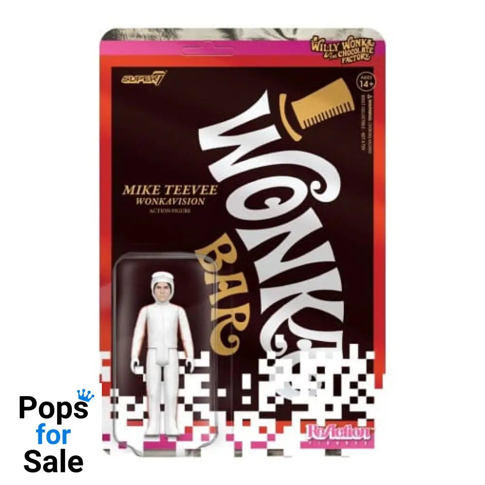 Willy Wonka and the Chocolate Factory (1971) ReAction Action Figure Wave 03 Mike Teevee (White Suit) 10 cm Action