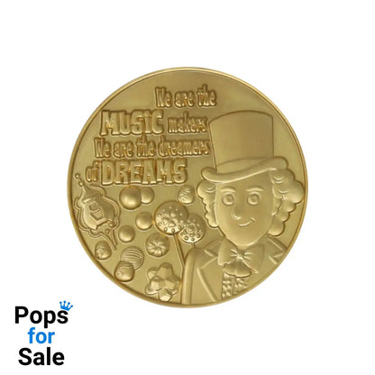 Willy Wonka and the Chocolate Factory Limited Edition Collectible Coin Coin