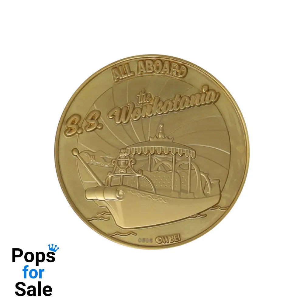 Willy Wonka and the Chocolate Factory Limited Edition Collectible Coin Coin