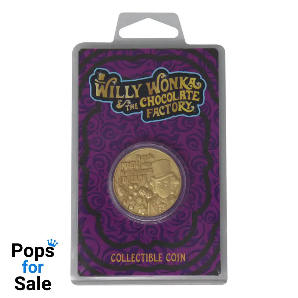 Willy Wonka and the Chocolate Factory Limited Edition Collectible Coin Coin