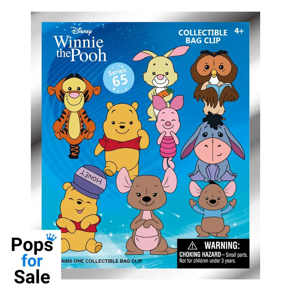Winnie the Pooh 3D Foam Bag Clips Series 2 Display (24)
