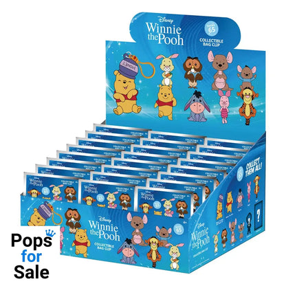 Winnie the Pooh 3D Foam Bag Clips Series 2 Display (24)