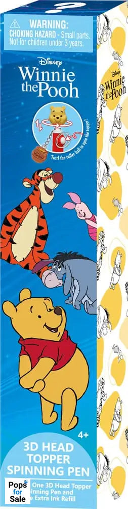 Winnie-the-Pooh 3D Head Topper Spinning Pen