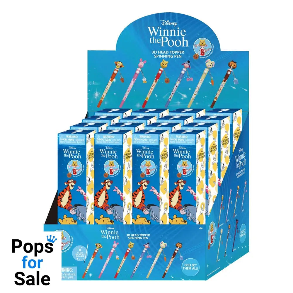 Winnie-the-Pooh 3D Head Topper Spinning Pen