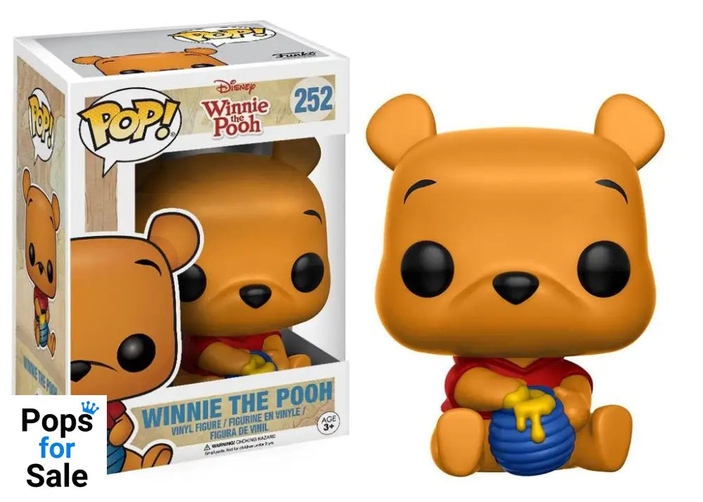 Winnie the Pooh POP! Disney Vinyl Figure Seated Pooh 9 cm