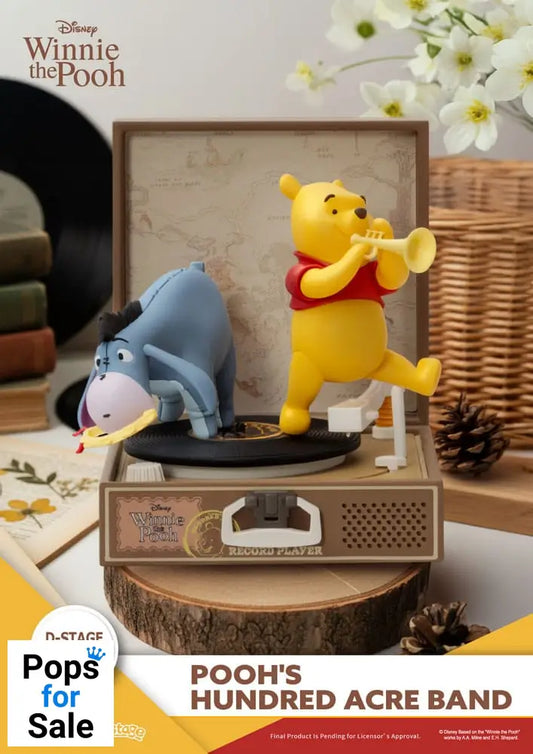 Winnie the Pooh Record Player Series PVC figure Pooh's Hundred Acre Band 12 cm