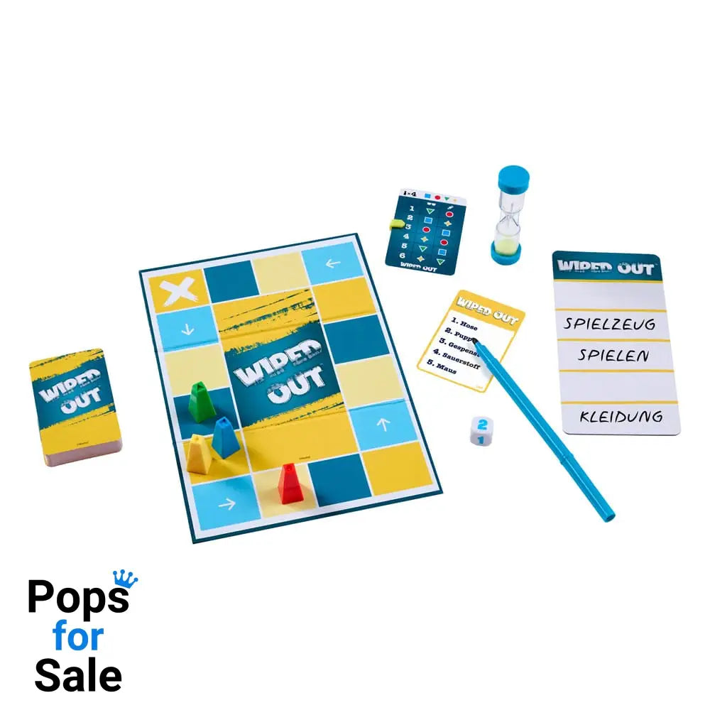 Wiped Out Party Game *German Version* Board games and accessories