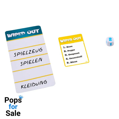 Wiped Out Party Game *German Version* Board games and accessories