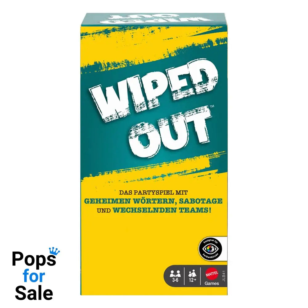 Wiped Out Party Game *German Version* Board games and accessories