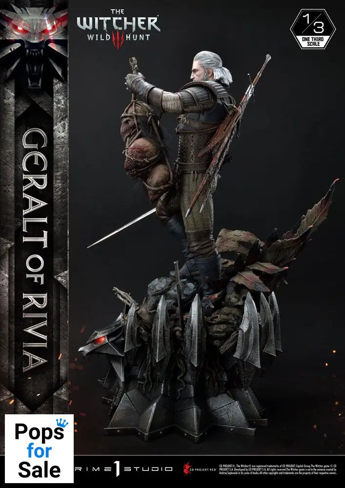 Witcher 3 Wild Hunt Statue 1/3 Geralt von Riva 88 cm
