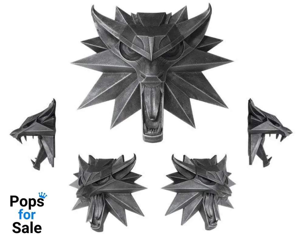 Witcher 3 Wild Hunt Wolf Wall Sculpture 15 x 15 cm