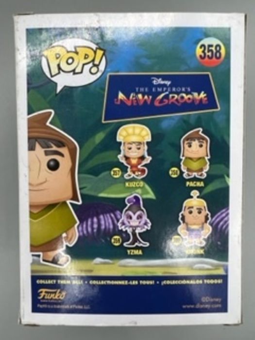 358 Pacha - Disney The Emperor's New Groove Funko POP - Damaged Box