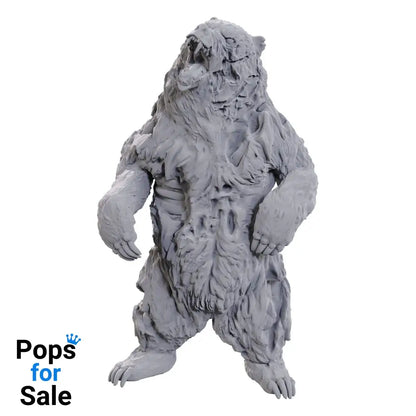 WizKids Deep Cuts Unpainted Miniature Zombie Grizzly Bear Miniature Gaming & Tabletop