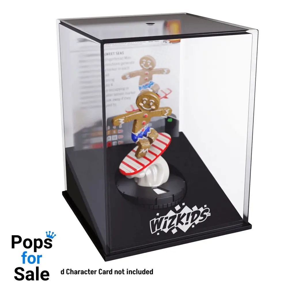 WizKids HeroClix Iconix: Single Figure Display Case 3-Pack