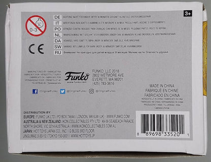 #383 Black Panther (Gold) - Chrome - Marvel 10 - Box Damaged Funko POP