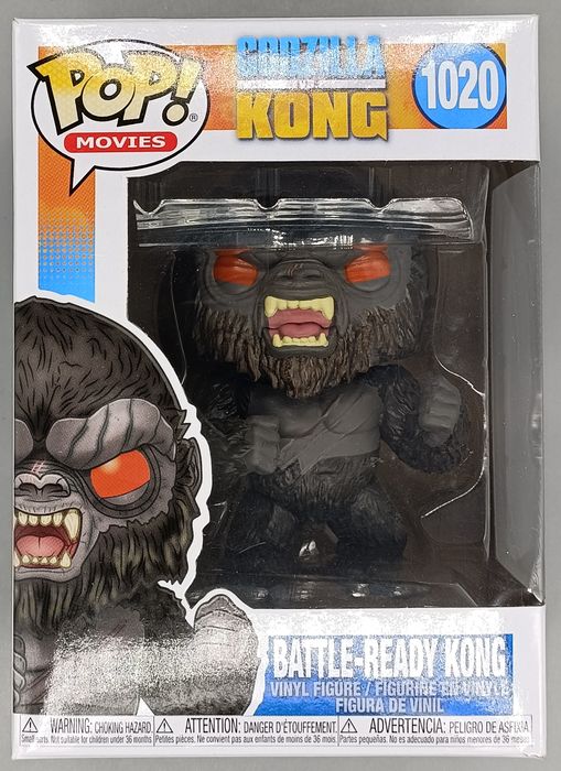 1020 Battle-Ready Kong - Godzilla Vs Kong - Funko POP - Box Damaged
