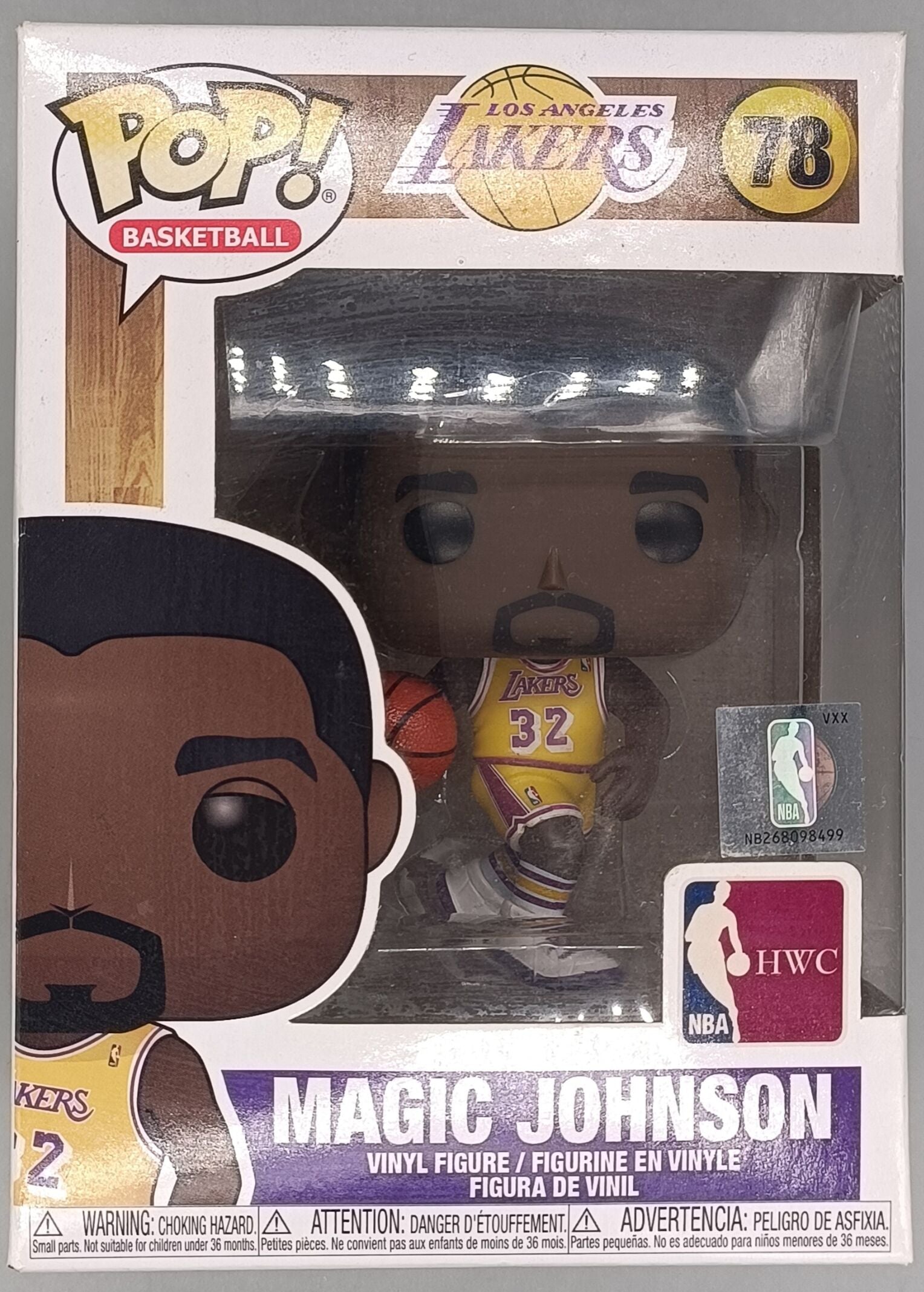 78 Magic Johnson - NBA LA Lakers - Funko POP - Box Damaged