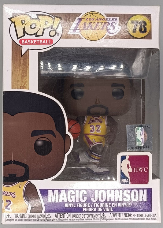 78 Magic Johnson - NBA LA Lakers - Funko POP - Box Damaged