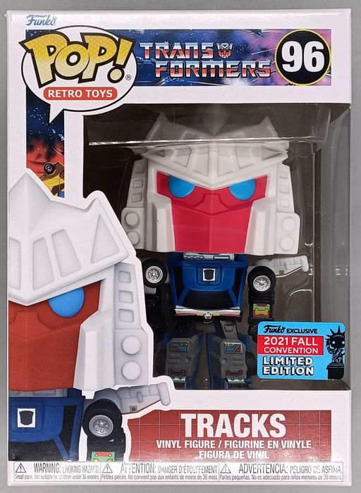#96 Tracks - Transformers - 2021 Con Funko POP