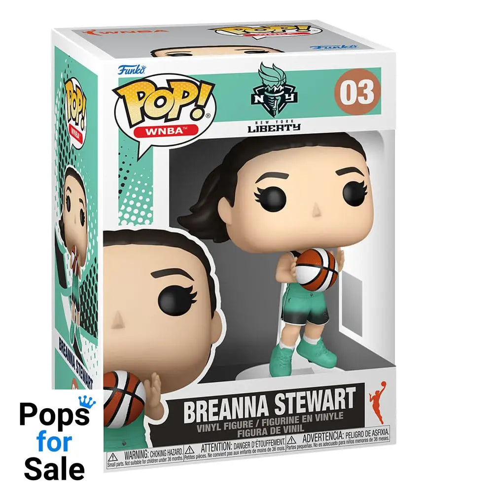 WNBA POP! Vinyl Figure New York Liberty: Breanna Stewart 9 cm