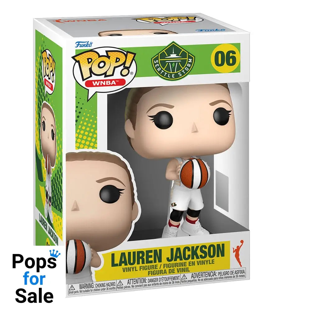 WNBA POP! Vinyl Figure Seattle Storm: Lauren Jackson 9 cm