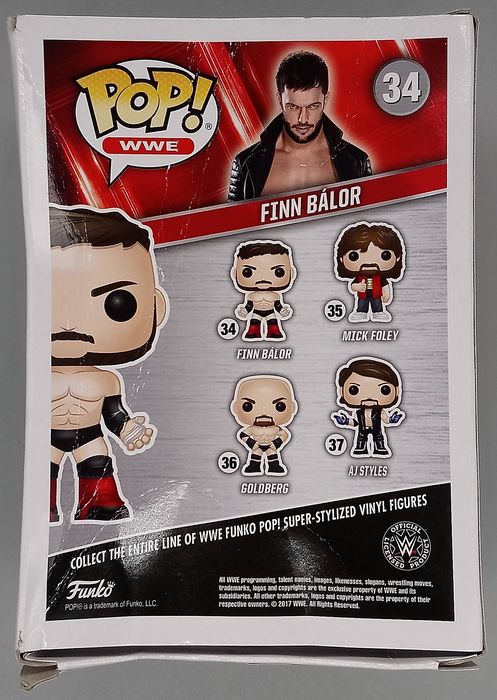#34 Finn Balor - WWE - Box Damaged Funko POP