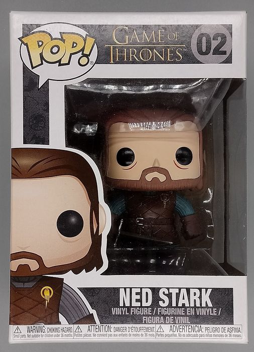 #02 Ned Stark - Game of Thrones - Box Damaged Funko POP