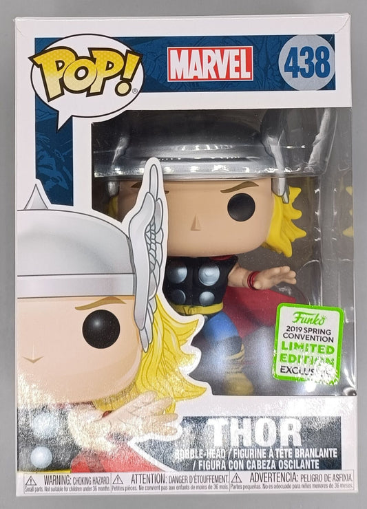 438 Thor (Classic) - Marvel - 2019 Con - Funko POP - Box Damaged