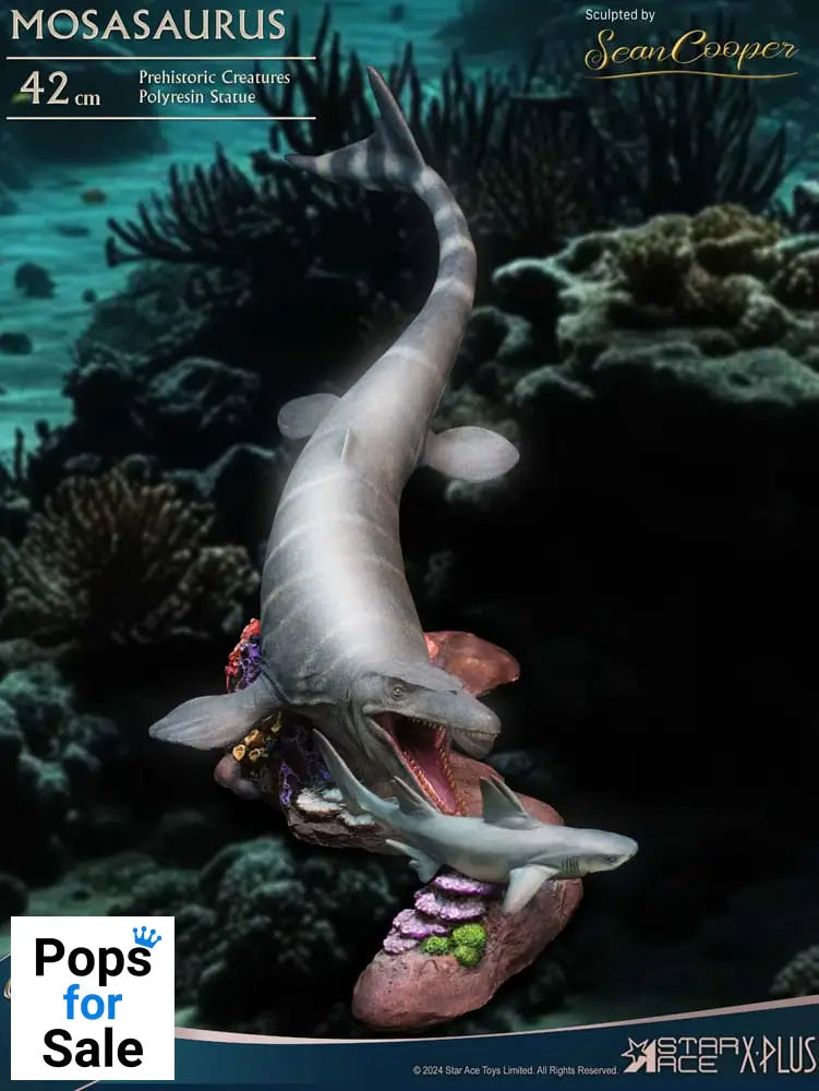 Wonders of the Wild Statue Mosasaurus (DX) 42 cm