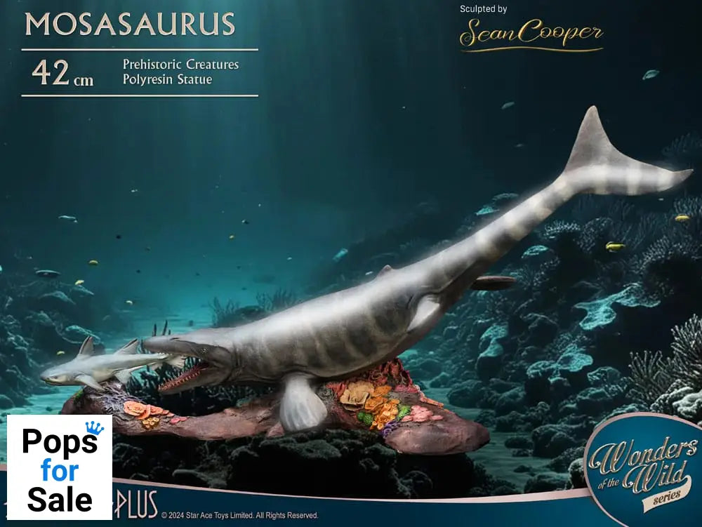 Wonders of the Wild Statue Mosasaurus (DX) 42 cm Statues