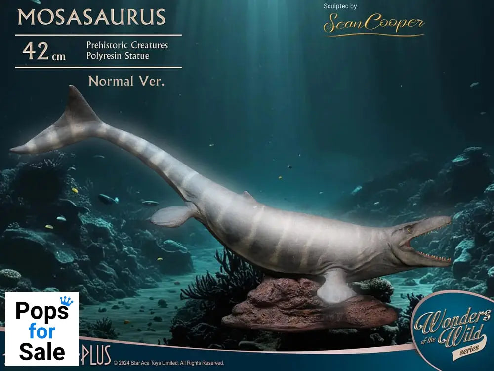 Wonders of the Wild Statue Mosasaurus (NX) 42 cm